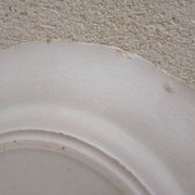 6 assiettes terre de fer Longwy