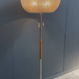 1960s floor lamp with globe shape shade