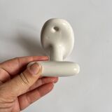 Porcelain coat hook