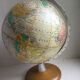World map 1950s Girard and Barrere