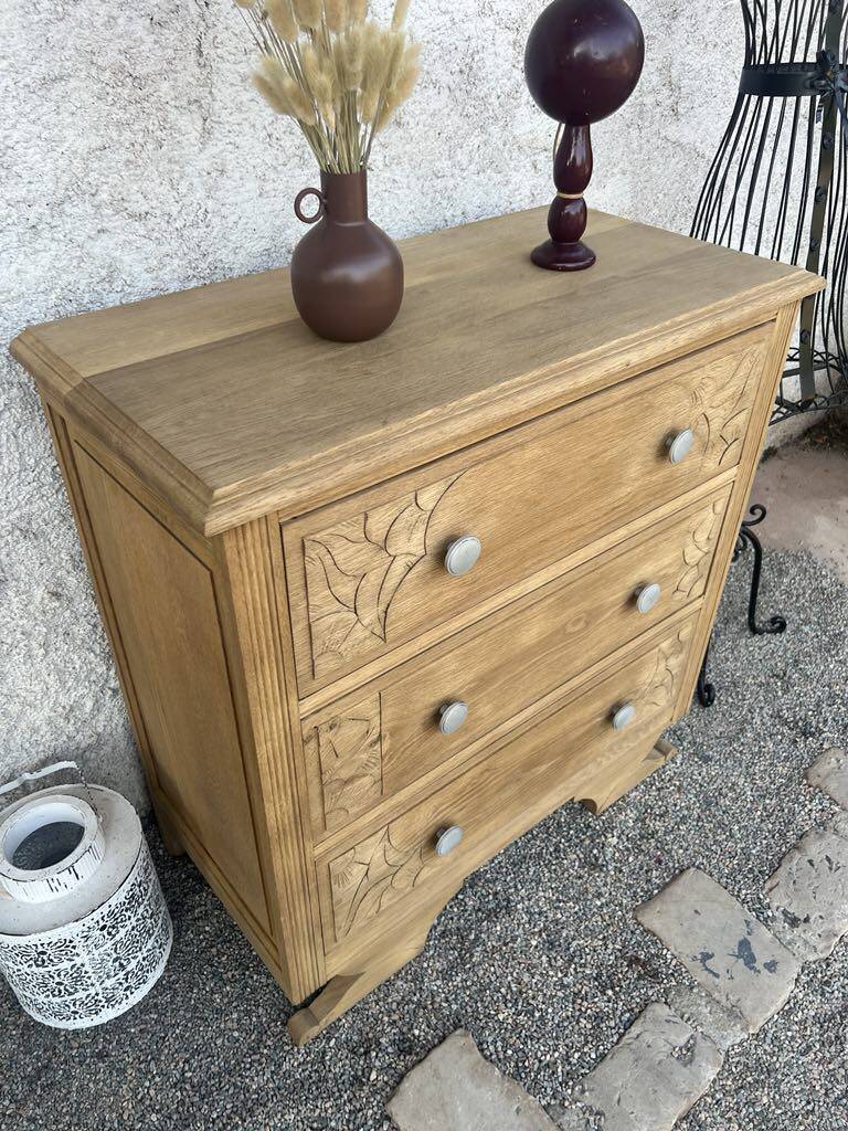 art deco chest of drawers
