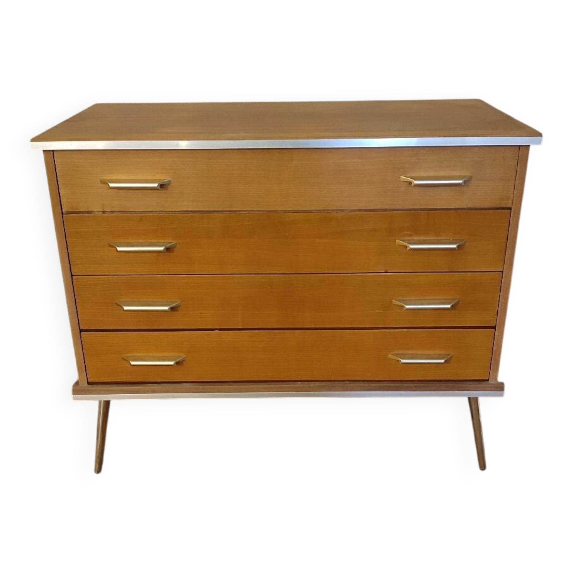 Commode 4 tiroirs années 1960