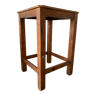 Tabouret bois massif ancien