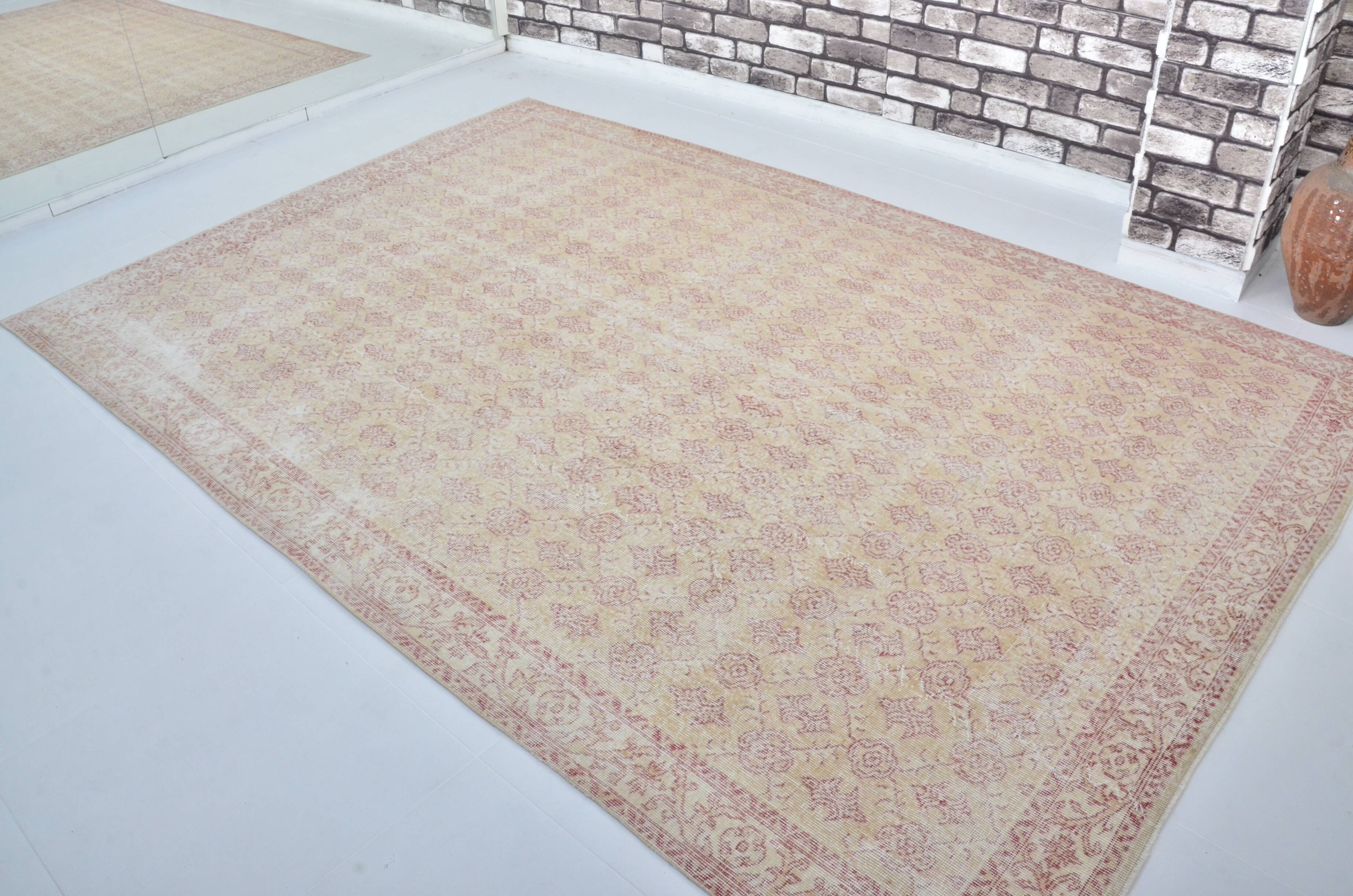 Turkish Oushak Handmade Carpet sku 3170