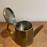 Jugendstil brass teapot