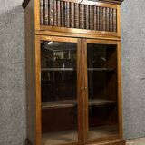 Notary's library with hidden secretary, Napoleon III period, circa 1860