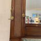Walnut coat rack early XX th