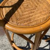 Rattan bar stools