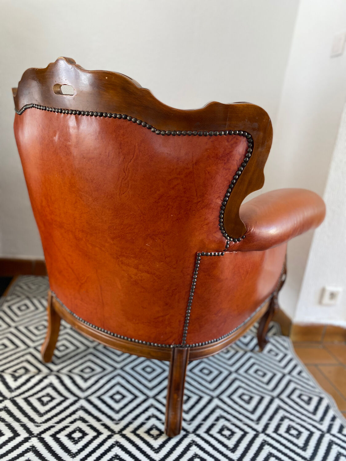 Chesterfield baroque armchairs