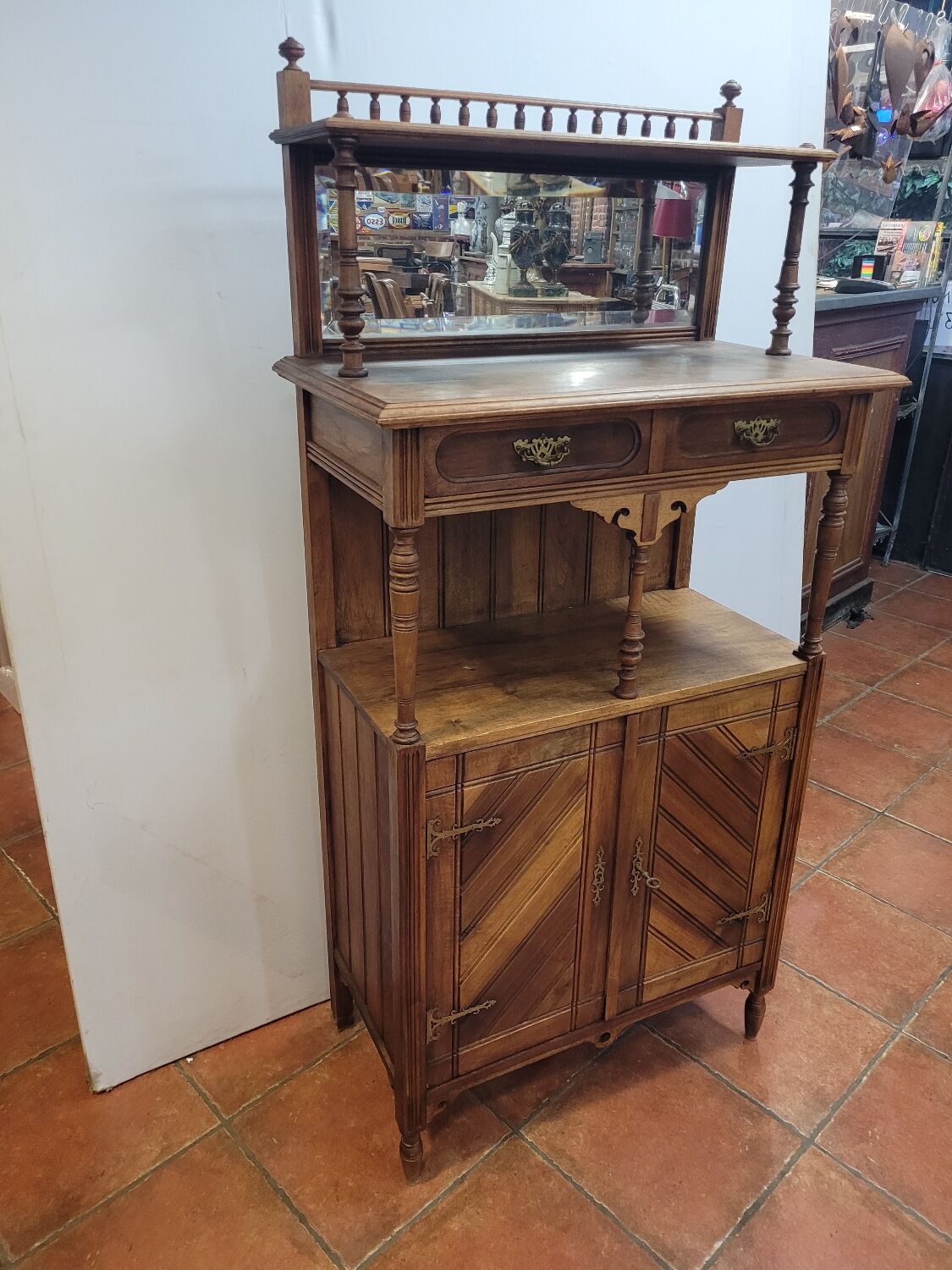 Walnut service furniture