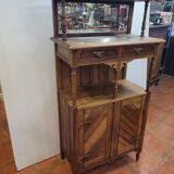 Meuble desserte en noyer