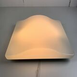 Set of 4 midcentury space age wavy wall lamp by Guzzini,model 5359