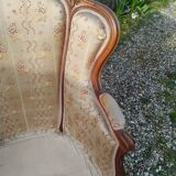 Paire de fauteuils anciens style louis xv