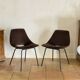 Pair of chairs by Pierre Guariche – French modernism, 1960s