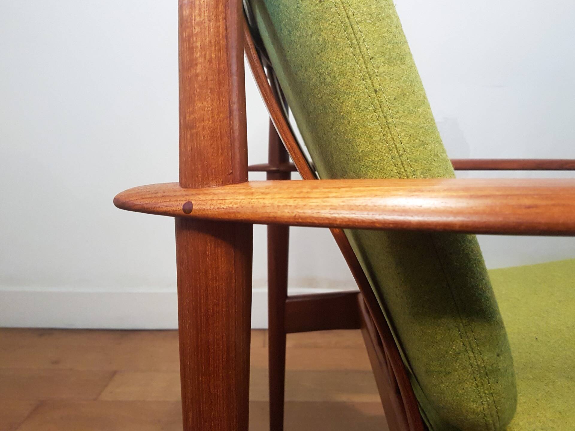 PJ56 lounge chair by Grete Jalk for P. Jeppesen Møbelfabrik