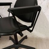 Paire de chaises de bureau par Lucci & Orlandini années 80