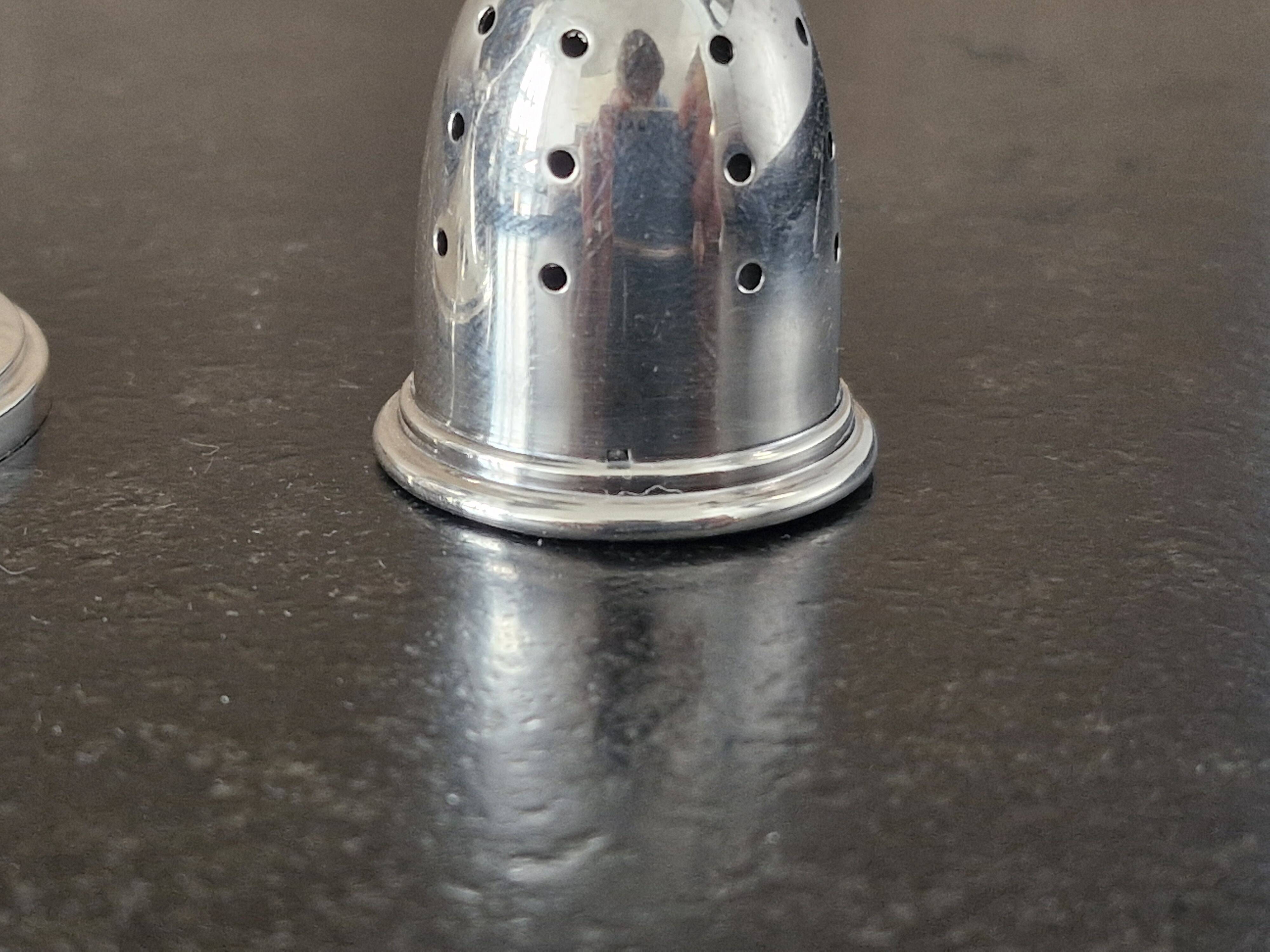 Silver salt cellar
