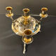 Four-armed, four-legged chandelier, mid-20th century
