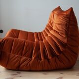 3-seater sofa, armchair and ottoman Togo model designed by Michel Ducaroy 1973