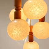 Adjustable chandelier by Pokrok Žilina, 1970