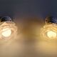 Art Deco wall lights in porcelain and glass paste - 1930s/40s