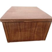 Banc en bois vintage / banc de téléphone / console