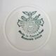 Set of 8 Villeroy and Boch flat plates, vintage Mettlach
