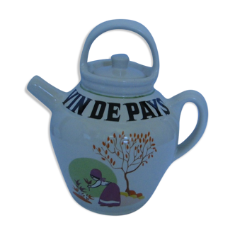 Chevrette gargoulette ceramic pitcher marquee vin de päys