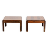 Pair of CFC Silkeborg rosewood bedside tables, Denmark, 1970s