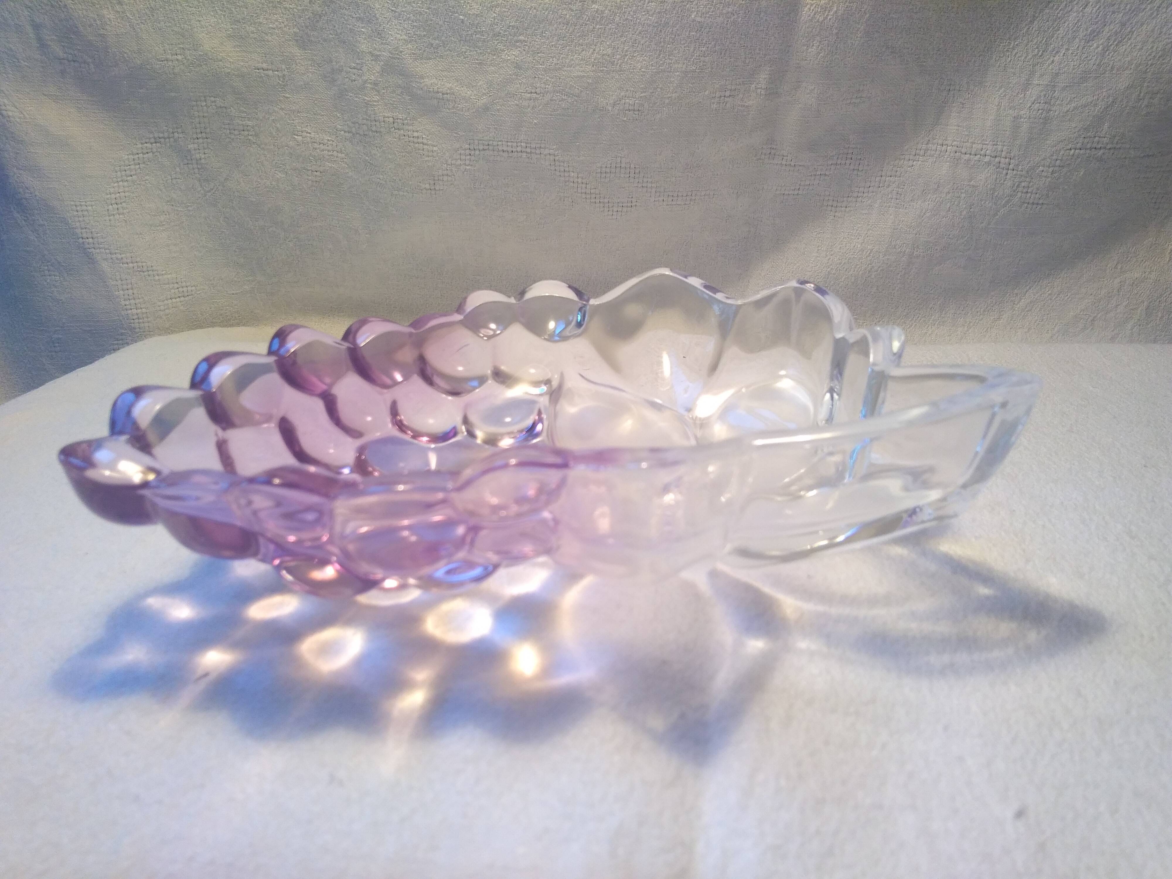 Empty thick glass pocket