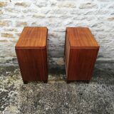 Paire de tables de nuit art deco