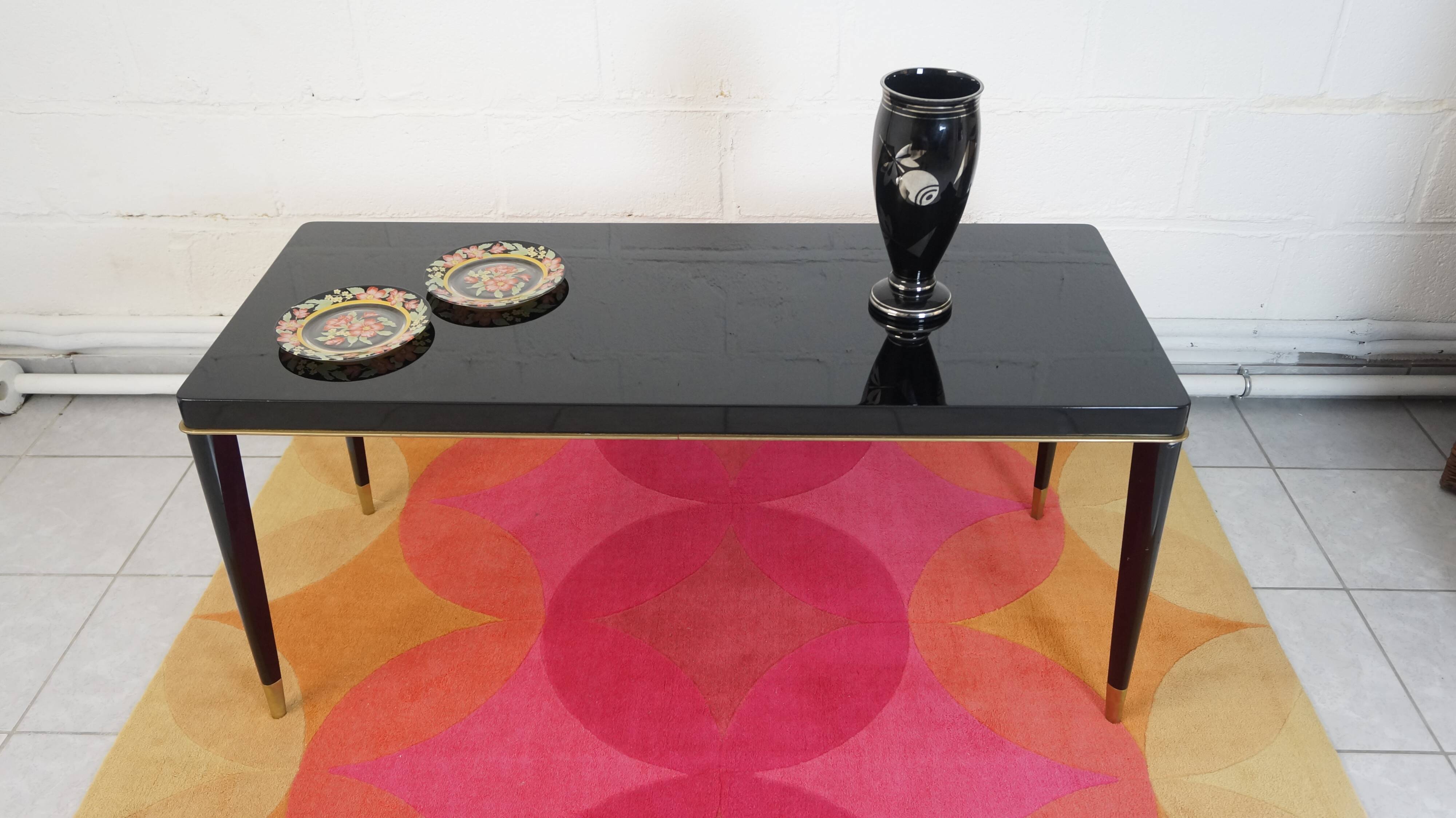 Table Basse- style Dominique André Domin -marcel genevrière