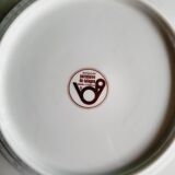 Set of 6 Sologne porcelain dessert plates