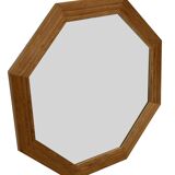 Vintage 70s Pine Mirror Swedish Design