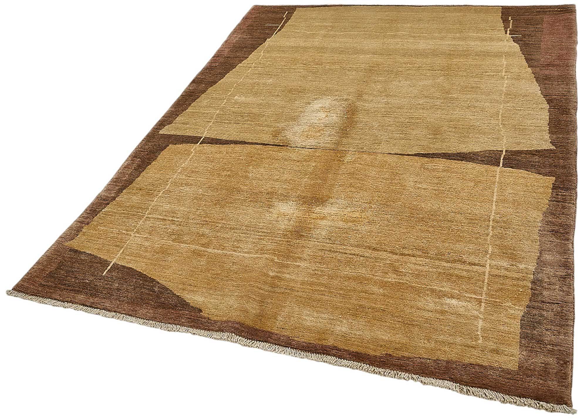 Tapis Oushak en laine noué à la main turc 163 cm x 237 cm