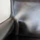 Italian designer leather bench, Enrico Pellizzoni