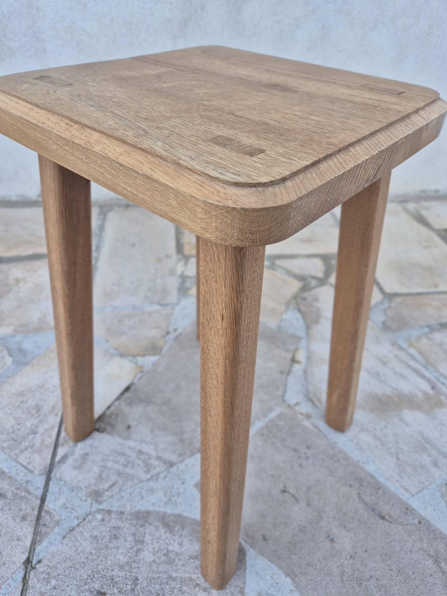 Antique solid wood stool