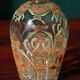 Carafe à liqueur - Décor Fleurs de Pavots - Art Nouveau - LEGRAS