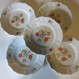 5 Germany porcelain dessert plates