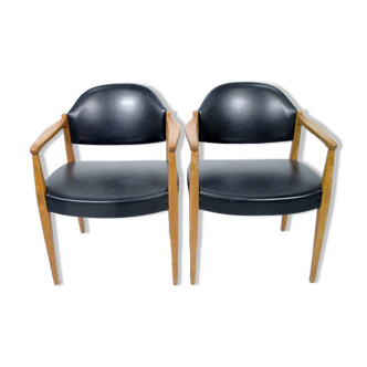 Paire de fauteuils scandinave, Suède, 1960