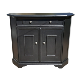 2-door "black steel" dresser