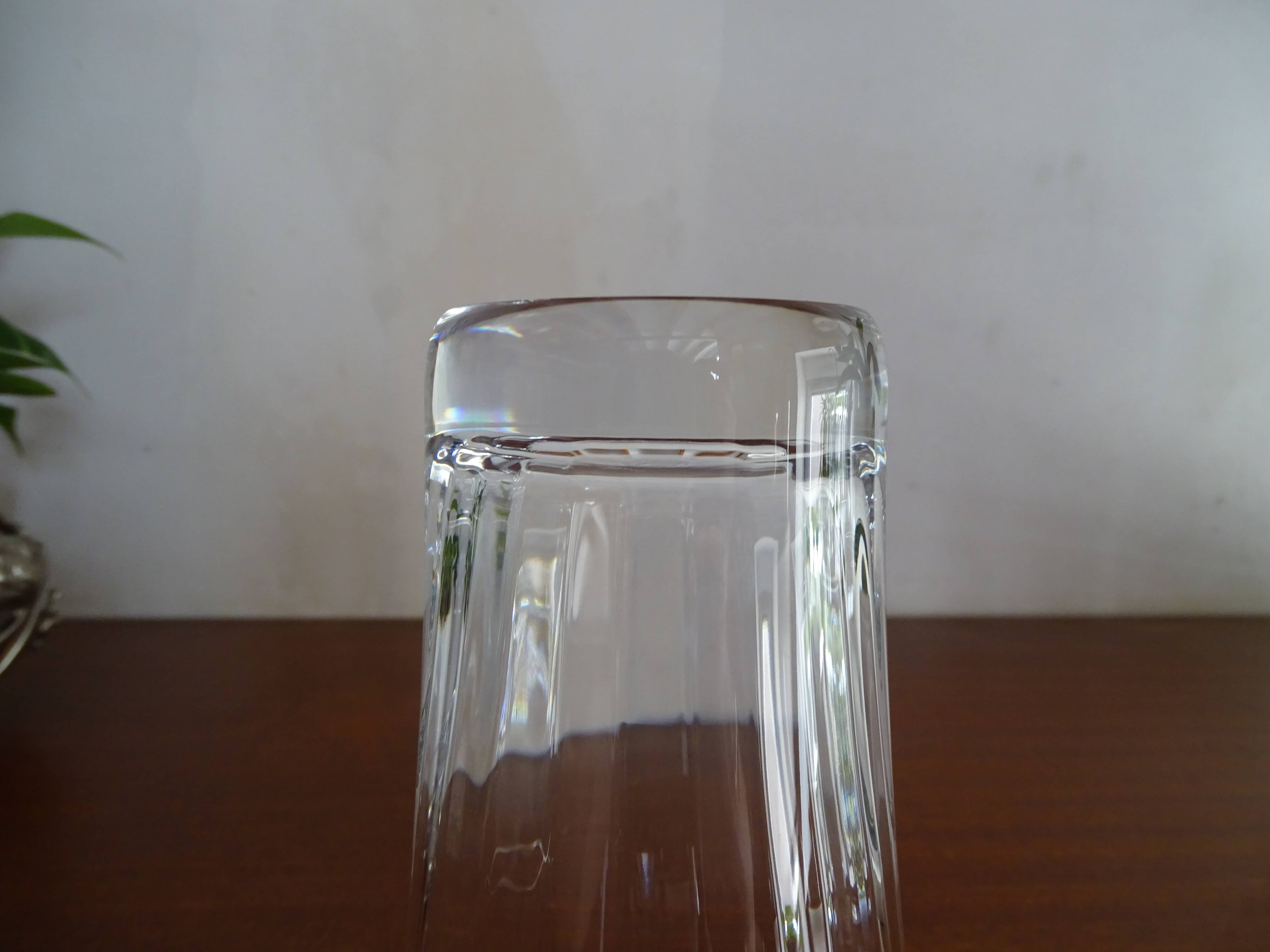 2 verres chopes cristal de Baccarat - Mathias Mille nuits - 14 cm