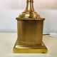 Brass pineapple table lamp, 1970s