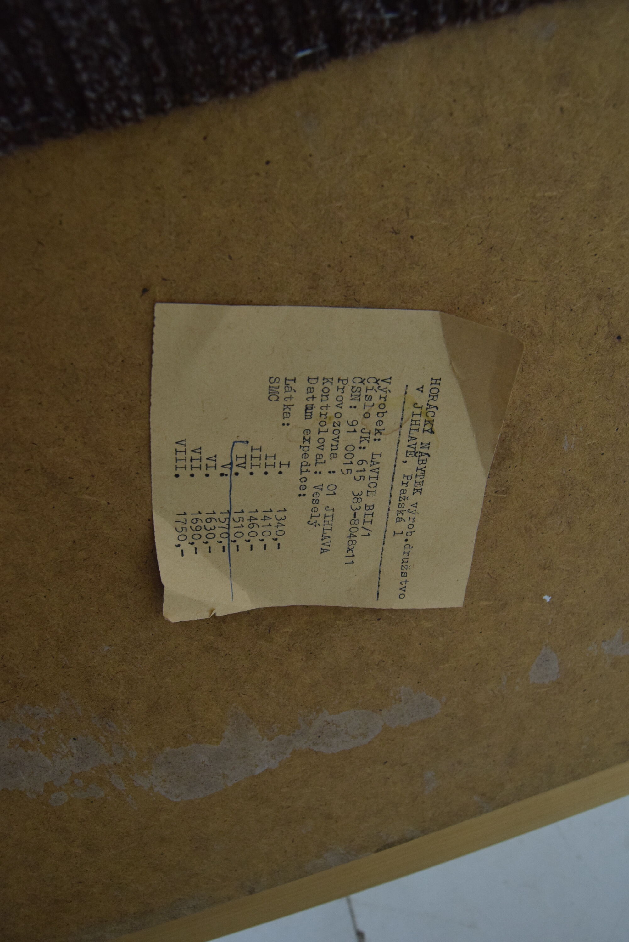 Mid-century Sofa or Daybed Designed by Miroslav Navrátil,1960's.