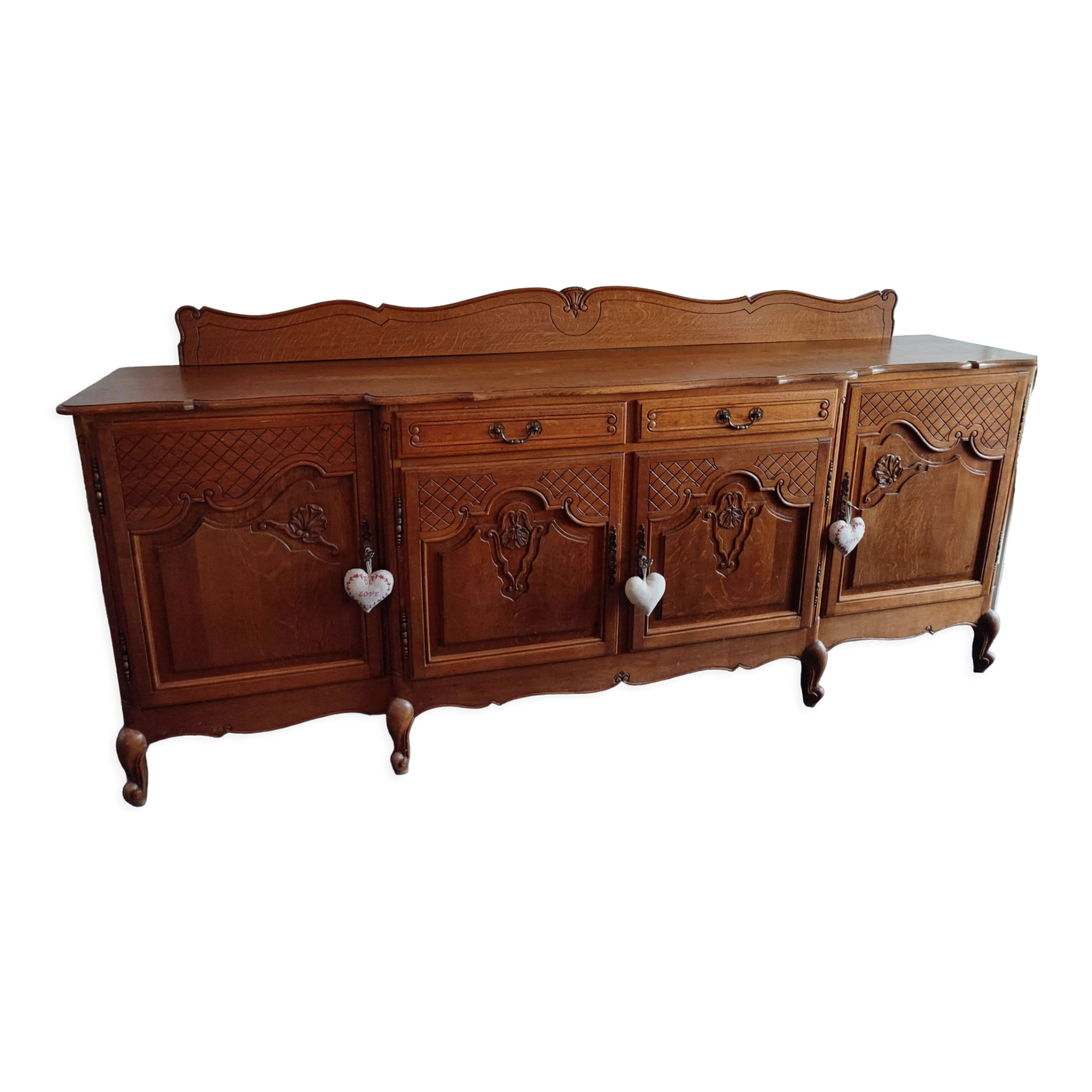 4 doors sideboard regency style