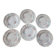 lot 6 assiettes plates faïence anglaise Jonhson Brothers ”Lynton”