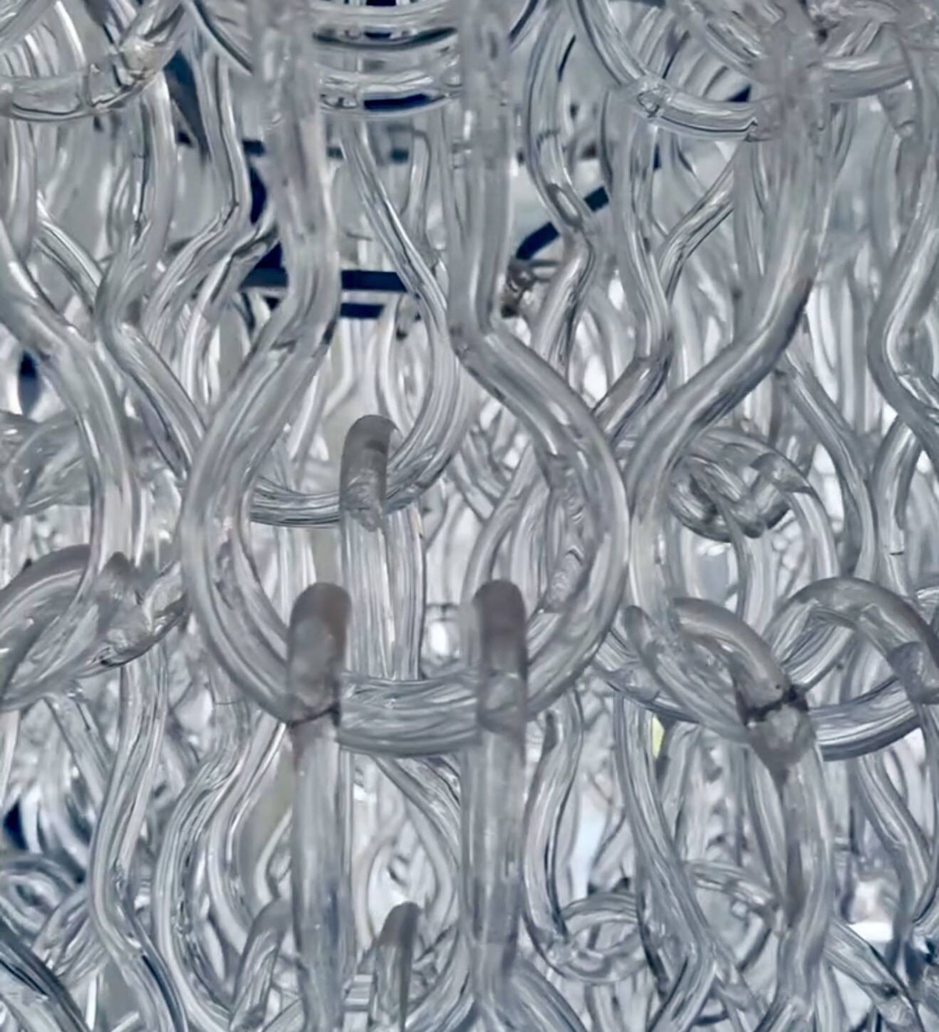 Lustre en verre de Murano modèle Giogali Angelo Mangiarotti
