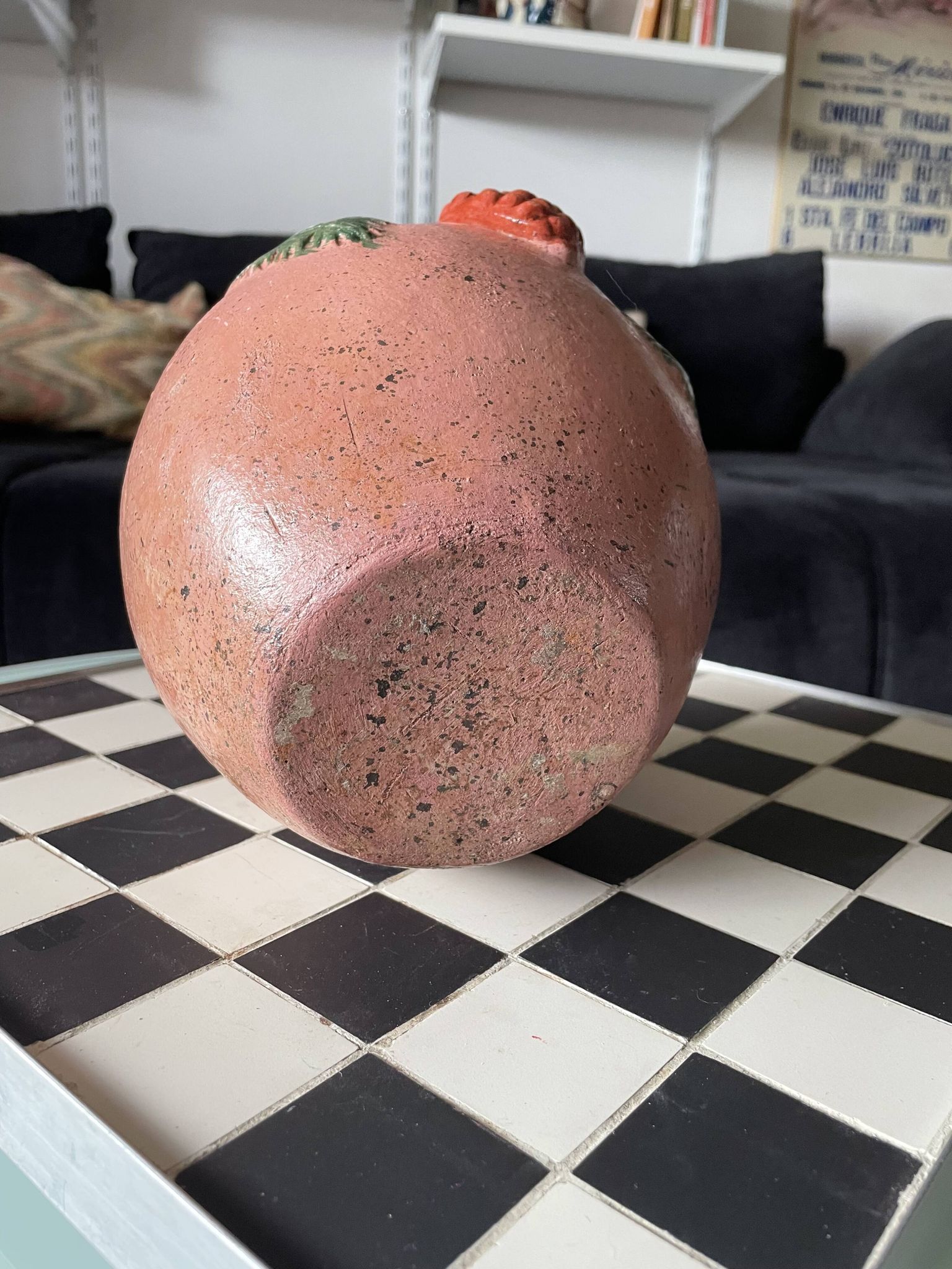 Vase vintage en céramique artisanale