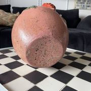 Vase vintage en céramique artisanale