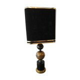 70s lamp in 70s Hollywood Regency design